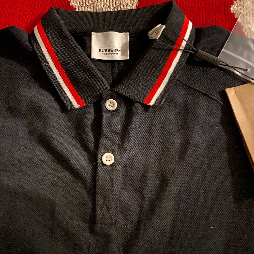 Burberry long sleeve black, size 14 for kids